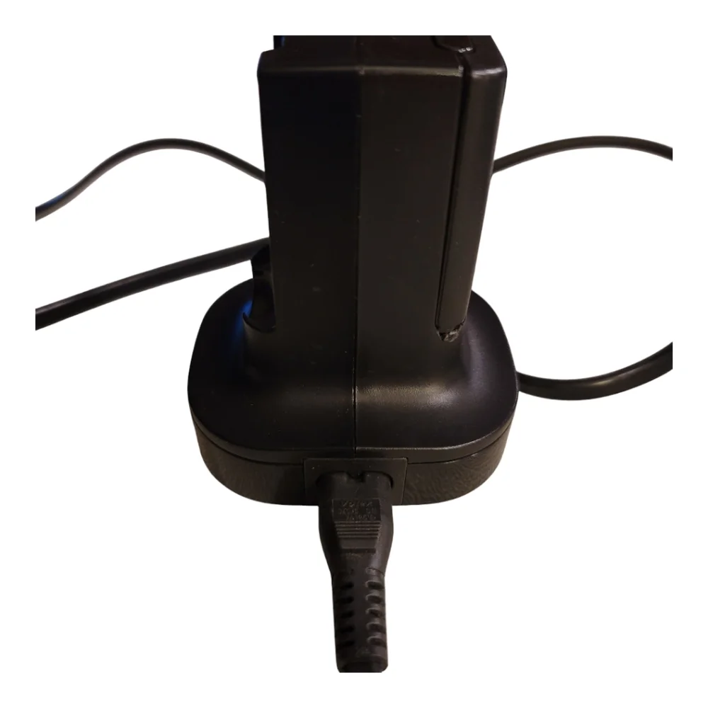 Microsoft XBox 360 Quick Charger holds two batteries, cord included